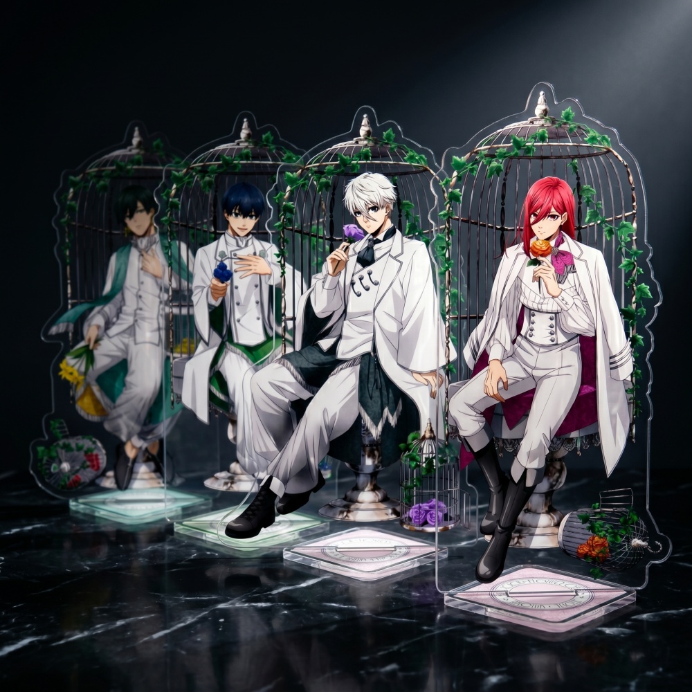 Desk Setup Blue - 블루록 스포츠 15cm 아크릴 스탠드 키체인