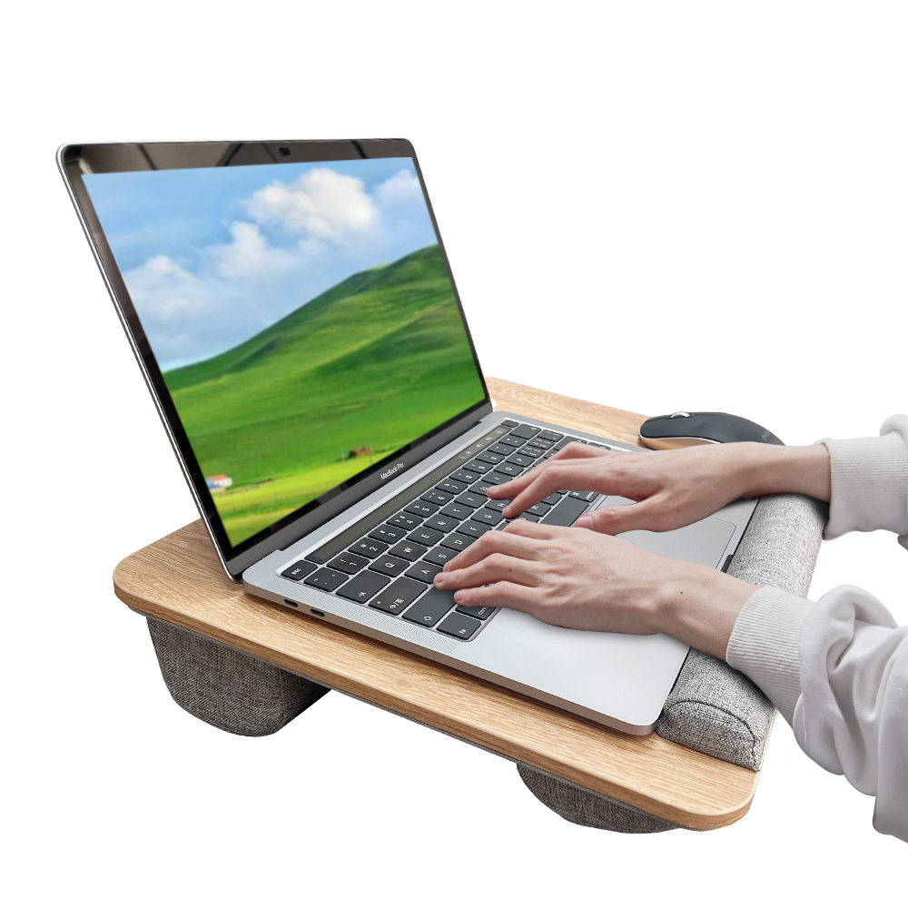 Desk Setup Laptop - Mumucc 목제 일시 중단 침대 스터디