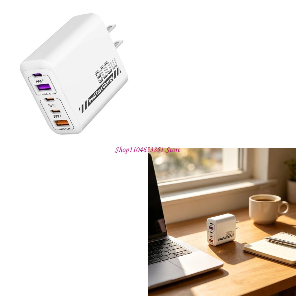 Desk Setup Tablet - 휴대폰, 태블릿용 Type C 3개 및