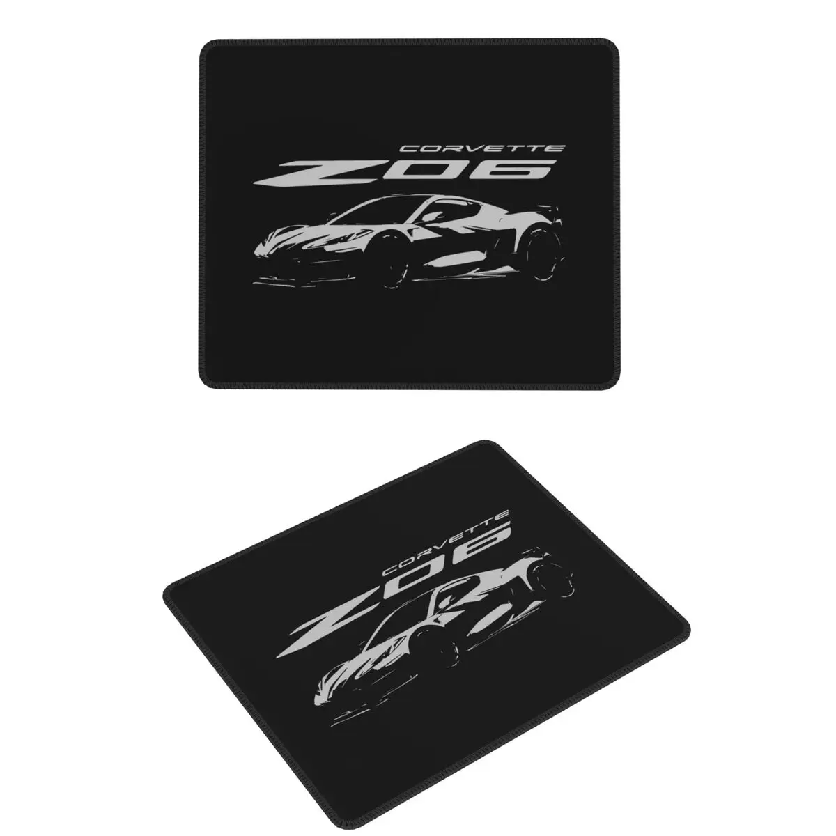Desk Setup Notebook - 2023 콜벳 C8 Z06 마우스 패드