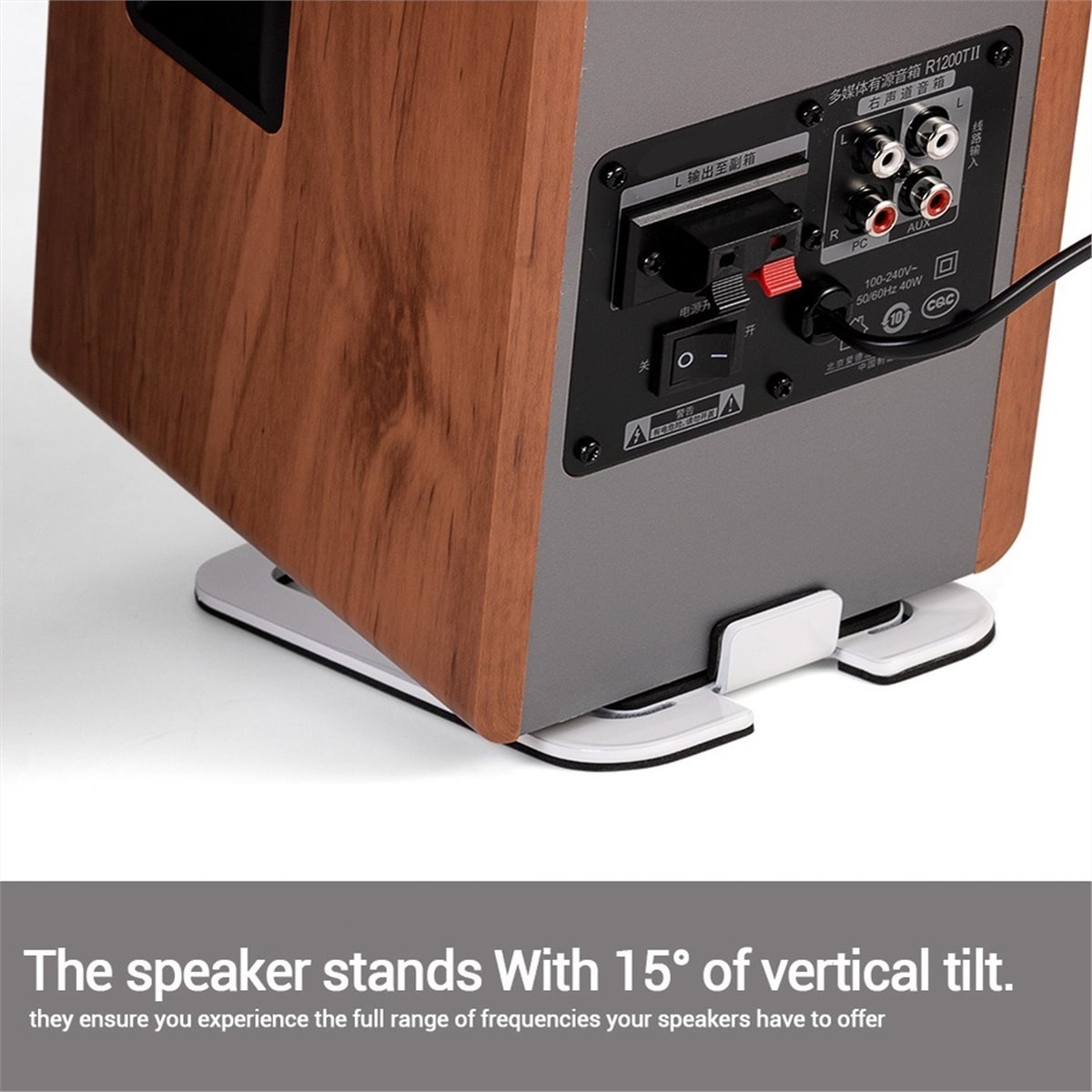 중형 책장 스피커용 데스크탑 스피커 스탠드 2개 R12 - Desk Setup With Speakers 리뷰 및 가격