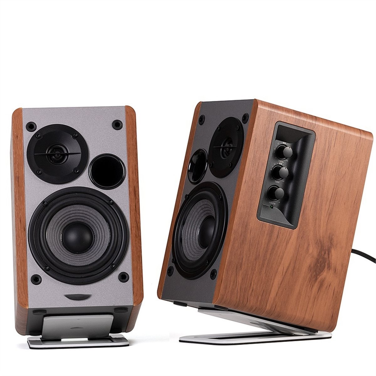 중형 책장 스피커용 데스크탑 스피커 스탠드 2개 R12 - Desk Setup With Speakers 리뷰 및 가격