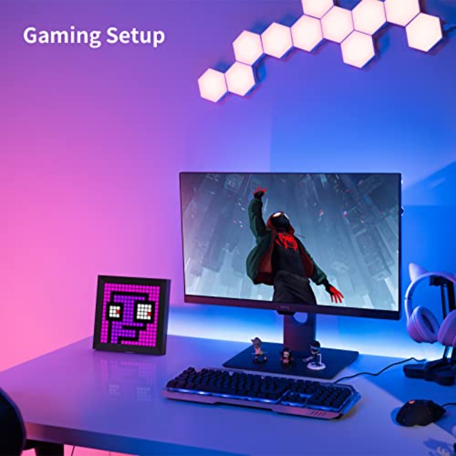 LED 라이트 픽셀 디스플레이 패널, RGB 라이트 바 - Desk Setup Tv 리뷰 및 가격