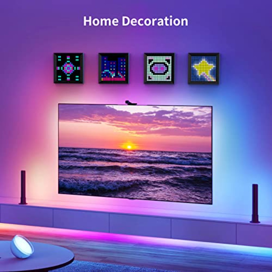 LED 라이트 픽셀 디스플레이 패널, RGB 라이트 바 - Desk Setup Tv 리뷰 및 가격