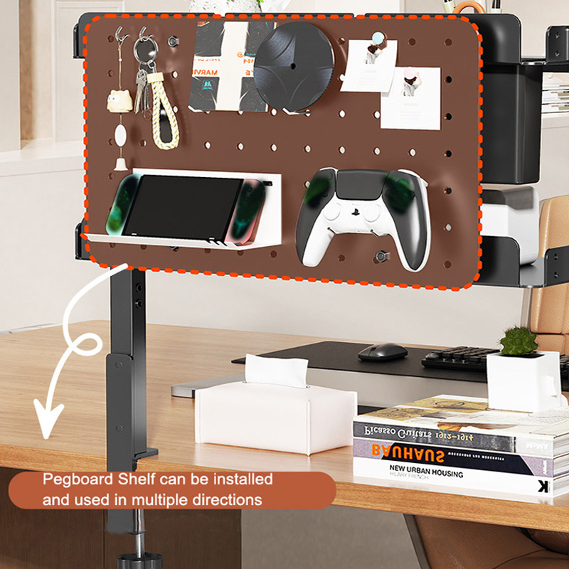 클램프형 14인치 책상 위/아래 2단 선반 유닛 (테이 - Desk Setup Productivity 리뷰 및 가격
