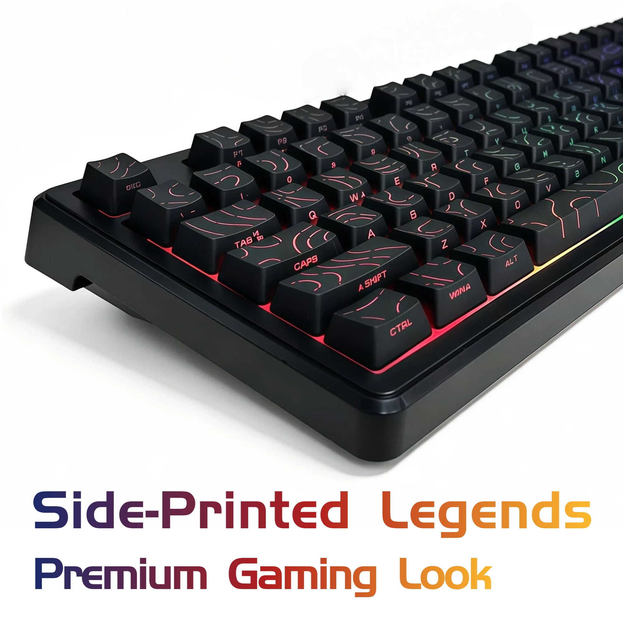 87키 컴팩트 유선 키보드 RGB 백라이트 TKL 키보 - Desk Setup Tablet 리뷰 및 가격