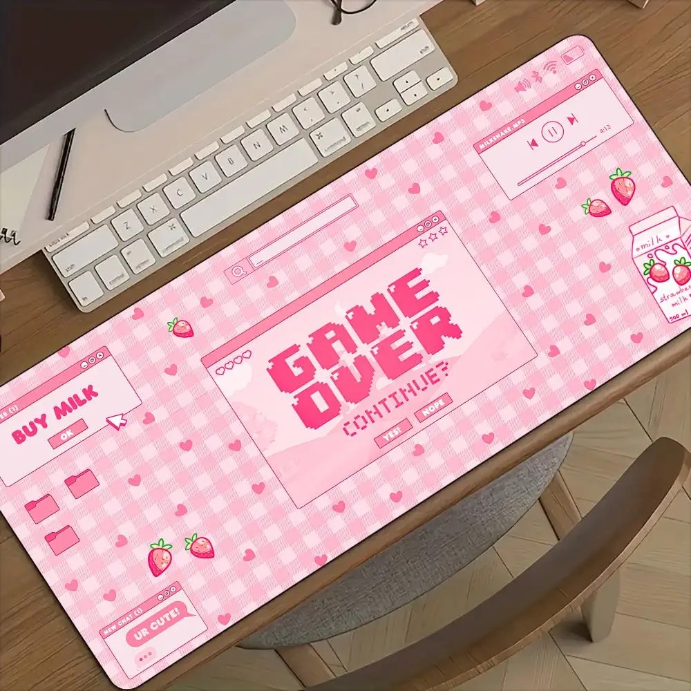 VIKAMA 핑크 격자무늬 GAME OVER 픽셀 스타 - Desk Setup Pink 리뷰 및 가격