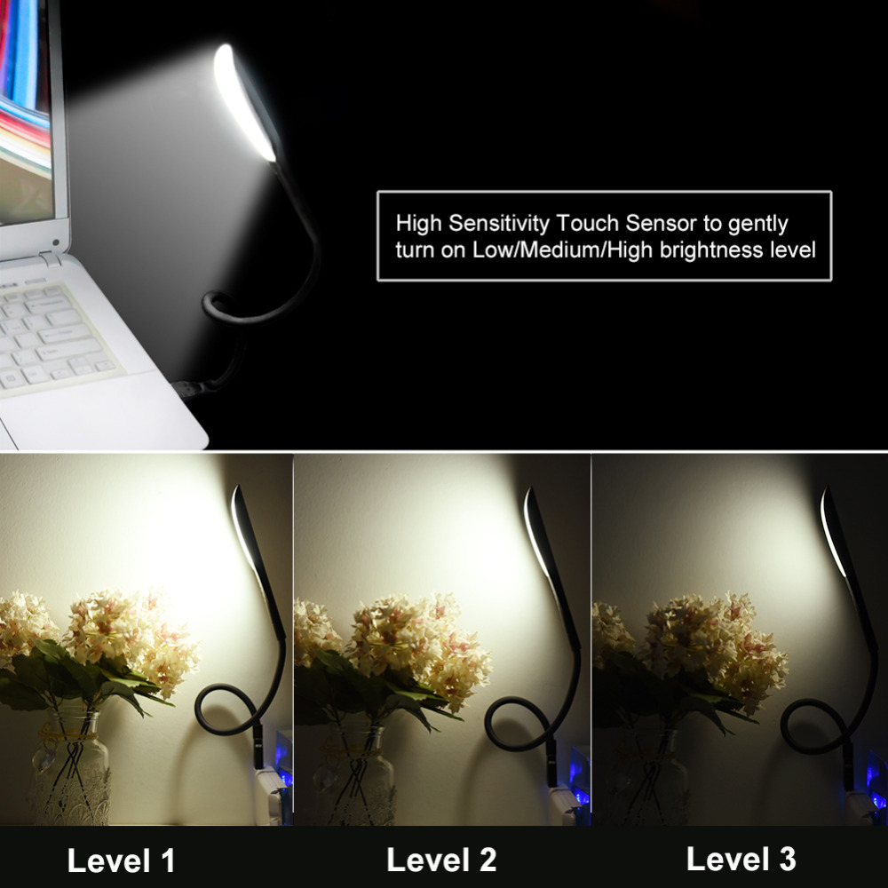 미니 USB 라이트 휴대용 노트북 터치 센서 LED 책 - Desk Setup Laptop 리뷰 및 가격