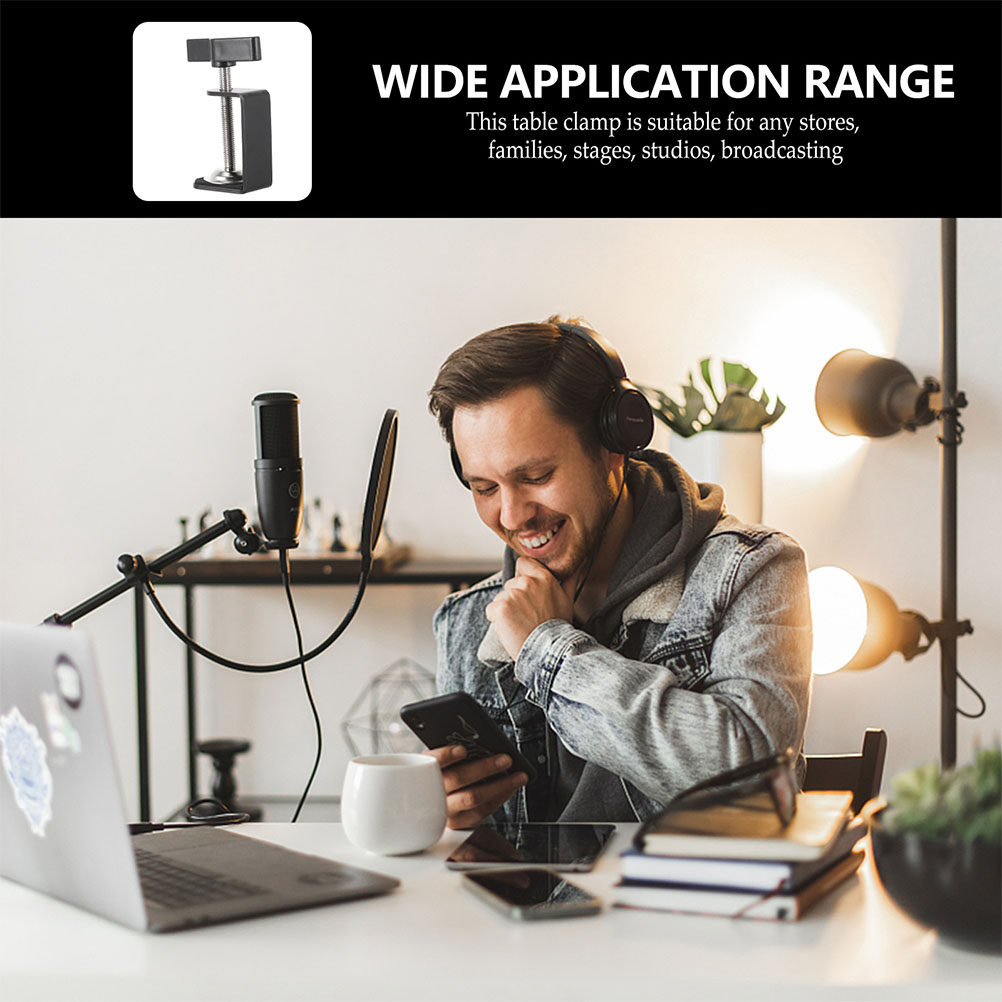 고강도 스틸 테이블 마운트 클램프 (모니터, 노트북,  - Desk Setup Tablet 리뷰 및 가격
