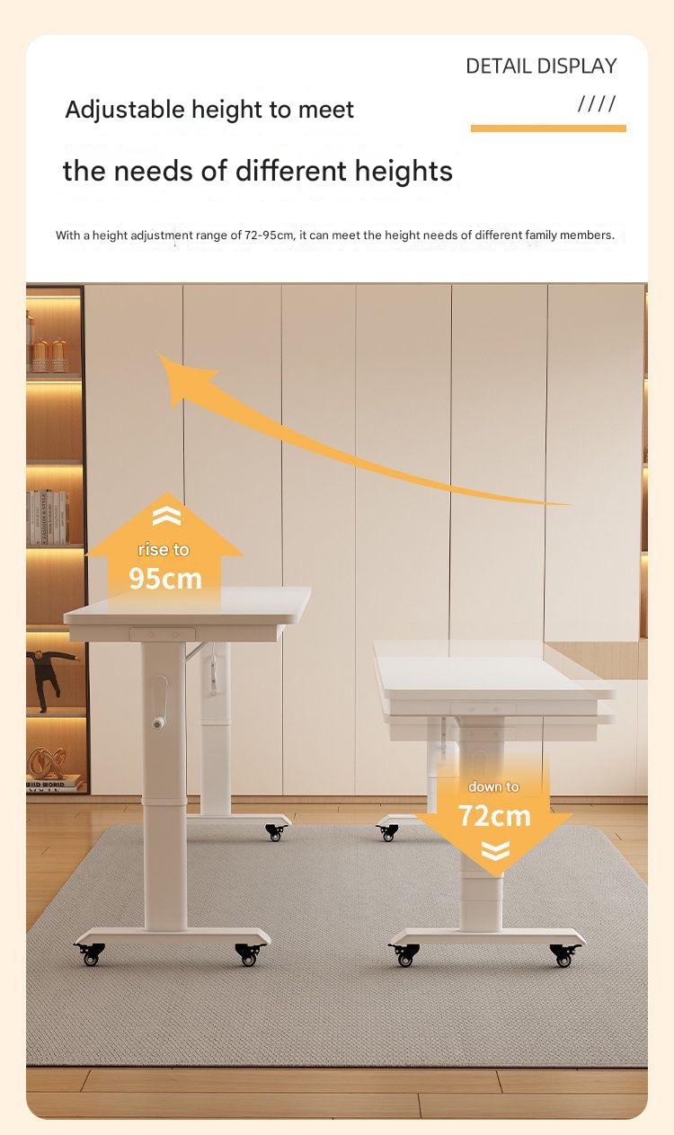 핸드 크랭크가 있는 조절 가능한 침대 위 노트북 책상, - Desk Setup Laptop 리뷰 및 가격