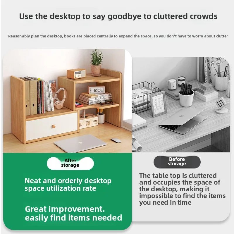 2026 데스크탑 책꽂이 데스크탑 선반 책상 수납장 기 - Desk Setup Productivity 리뷰 및 가격