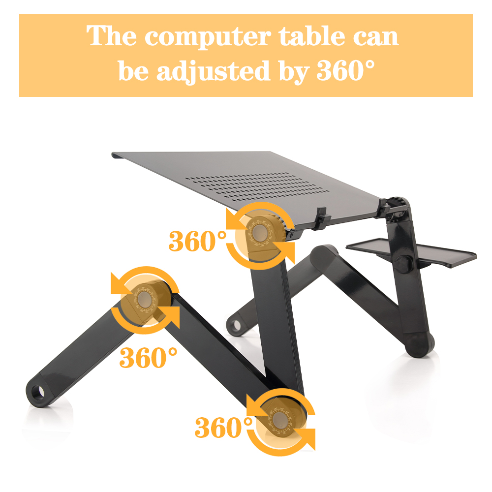 조정 가능한 노트북 책상 스탠드 휴대용 알루미늄 인체  - Desk Setup Laptop 리뷰 및 가격