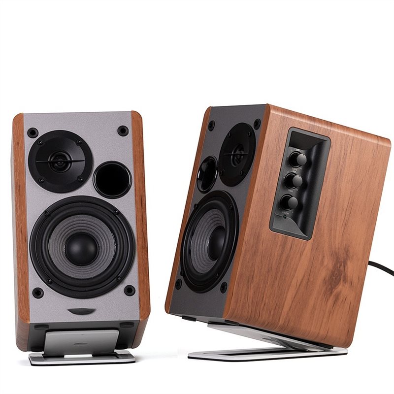 B03B-데스크탑 스피커 스탠드 2개 Edifier R - Desk Setup With Speakers 리뷰 및 가격