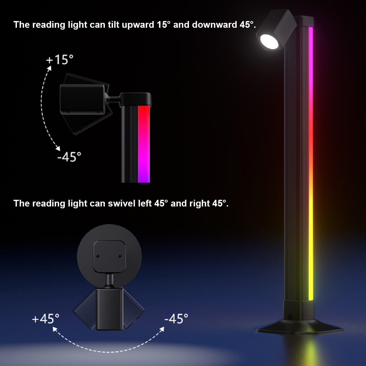 스마트 라이트 바 LED RGB 음악 동기화 앱 제어  - Desk Setup Tv 리뷰 및 가격